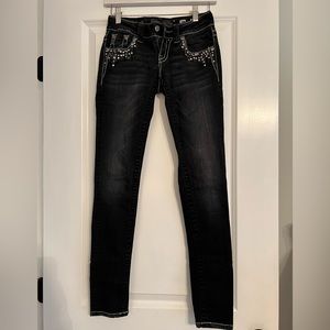 Miss Me Black skinny jeans